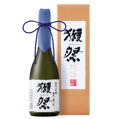 獭祭 纯米大吟酿 二割三分日本清酒 洋酒 720ml 礼盒装